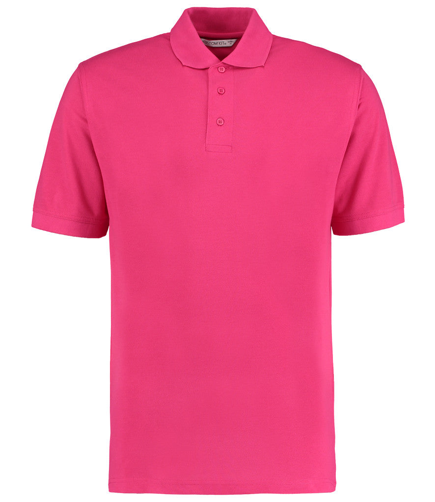 K403 Unisex  Kustom Kit Klassic Poly/Cotton Piqué Polo Shirt | Raspberry 