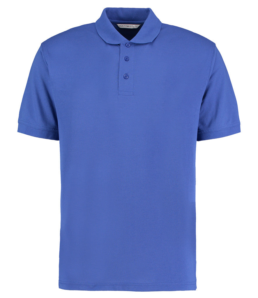 K403 Unisex  Kustom Kit Klassic Poly/Cotton Piqué Polo Shirt | New Royal