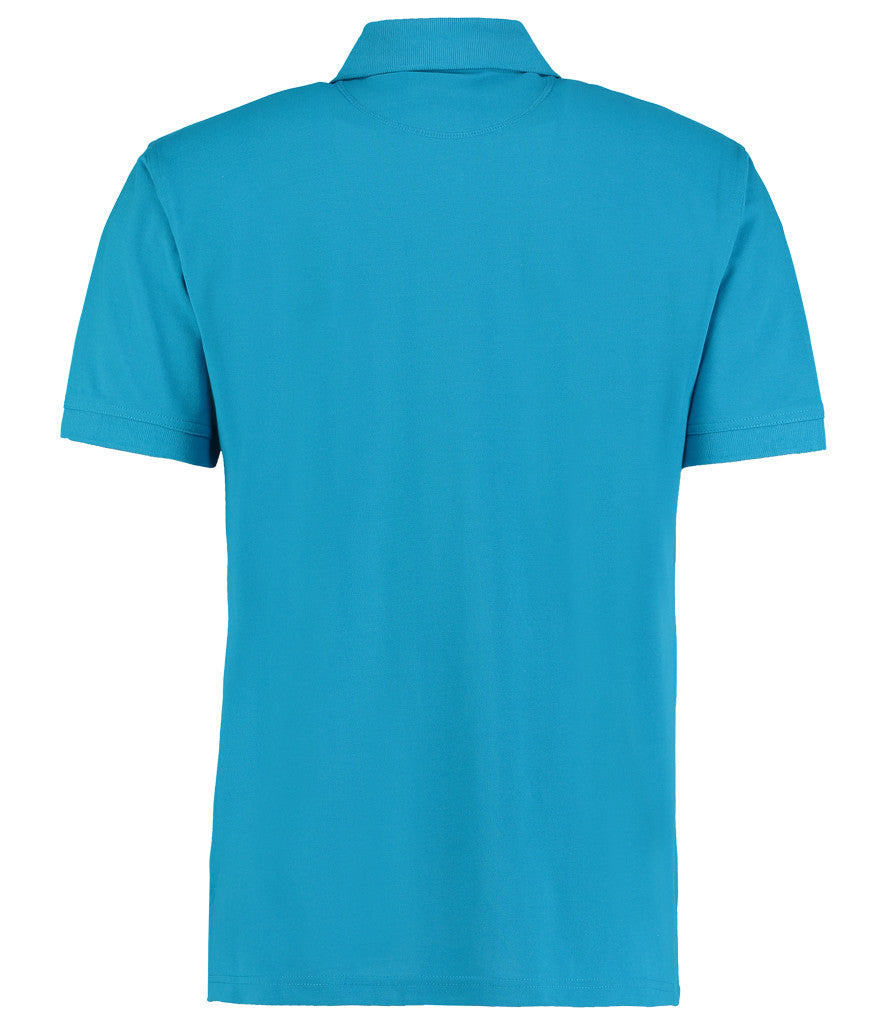 K403 Unisex  Kustom Kit Klassic Poly/Cotton Piqué Polo Shirt | Turquoise Blue