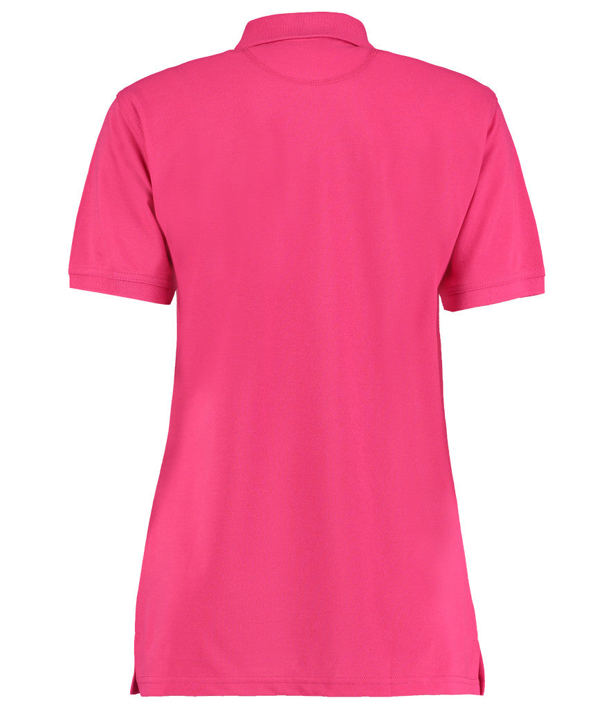 K703 Kustom Kit Ladies Klassic Poly/Cotton Piqué Polo Shirt | Raspberry