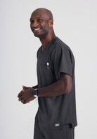 Skechers Structure V-Neck Top | Pewter Grey