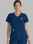 Skechers Breeze 3 pocket top with MATER PUBLIC LOGO CNS/CNM | Navy