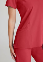 Skechers Reliance 3-pocket wrap effect top   PRE-ORDER PRODUCT | RED