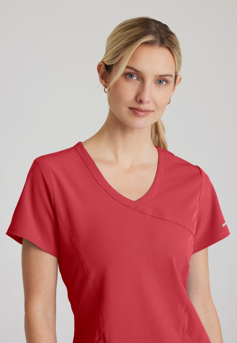 Skechers Reliance 3-pocket wrap effect top   PRE-ORDER PRODUCT | RED