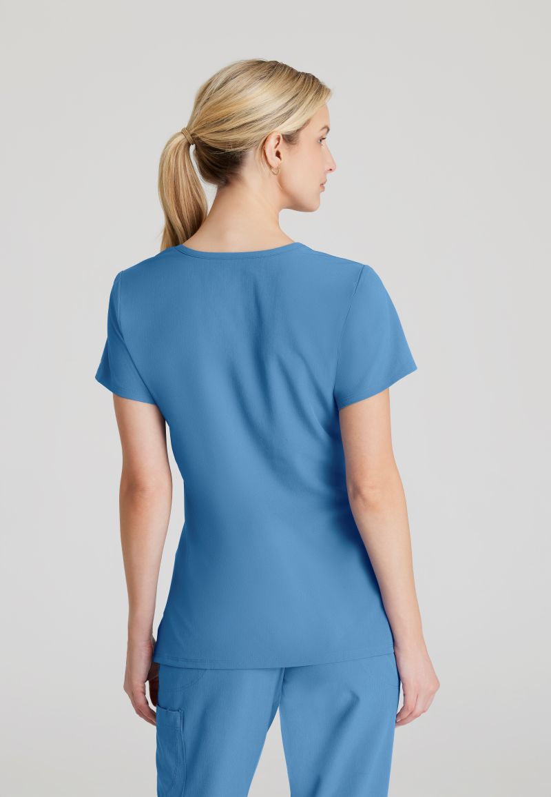 SKECHERS FEMALE RELIANCE 3-POCKET WRAP EFFECT TOP | TRUE CEIL