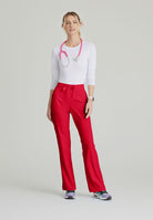 SKECHERS RELIANCE 3-POCKET FLAT FRONT PANTS | RED