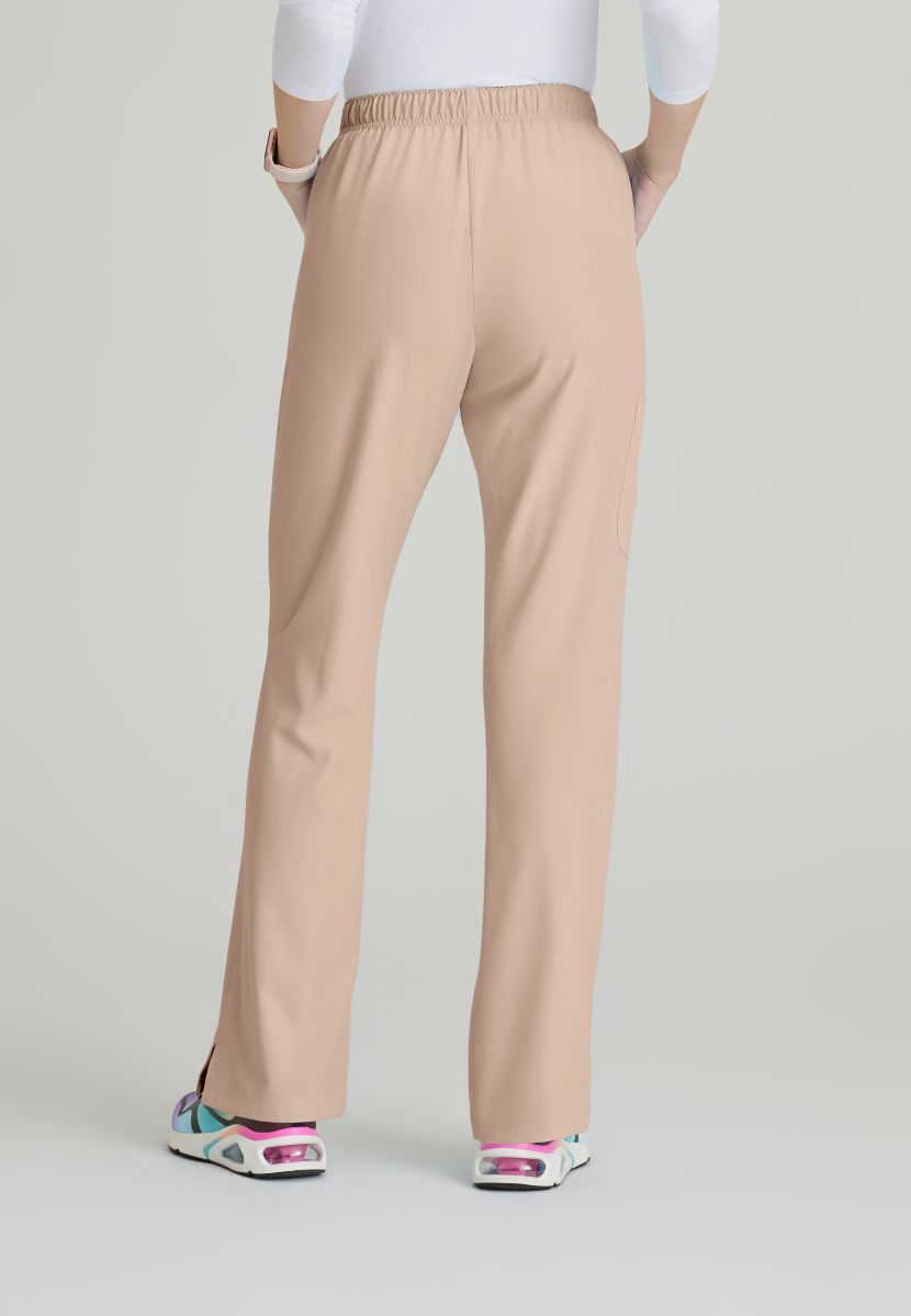 Skechers Reliance 3-Pocket Flat Front Scrub Trousers | New Khaki