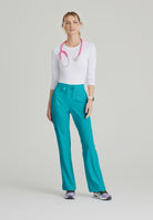 Skechers Reliance 3-Pocket Flat Front Scrub Trousers | Teal