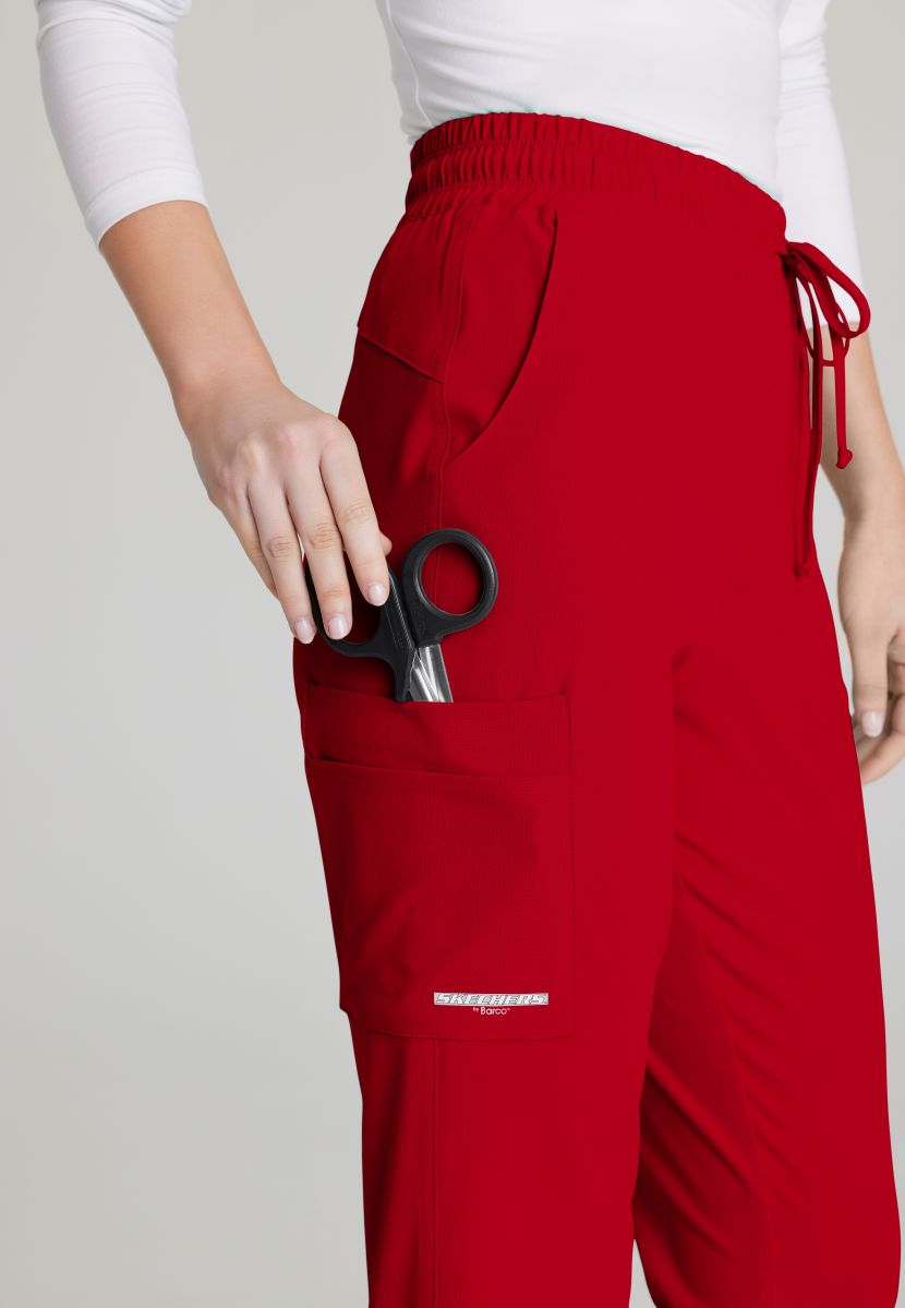 Skechers Theory 4-Pocket Waistband Jogger Pants | RED