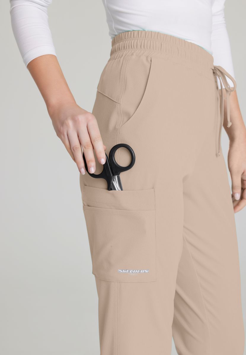 Skechers Theory 4-Pocket Waistband Jogger Pants | New Khaki
