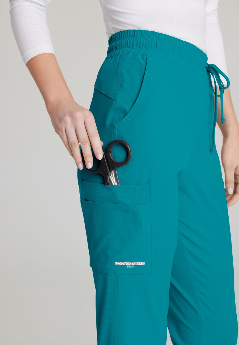 Skechers Theory 4-Pocket Waistband Jogger Pants | Teal