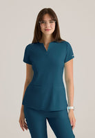Skechers Women's Coast 2-Pocket Banded Collar Top PRE-ORDER PRODUCT | Bahama / Caribbean
