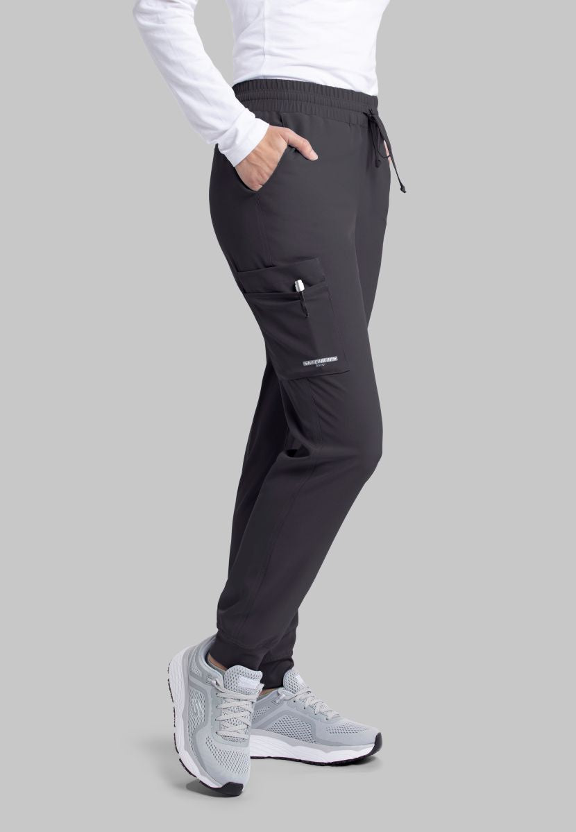 Skechers Theory 4-Pocket Waistband Jogger Pants | Pewter Grey
