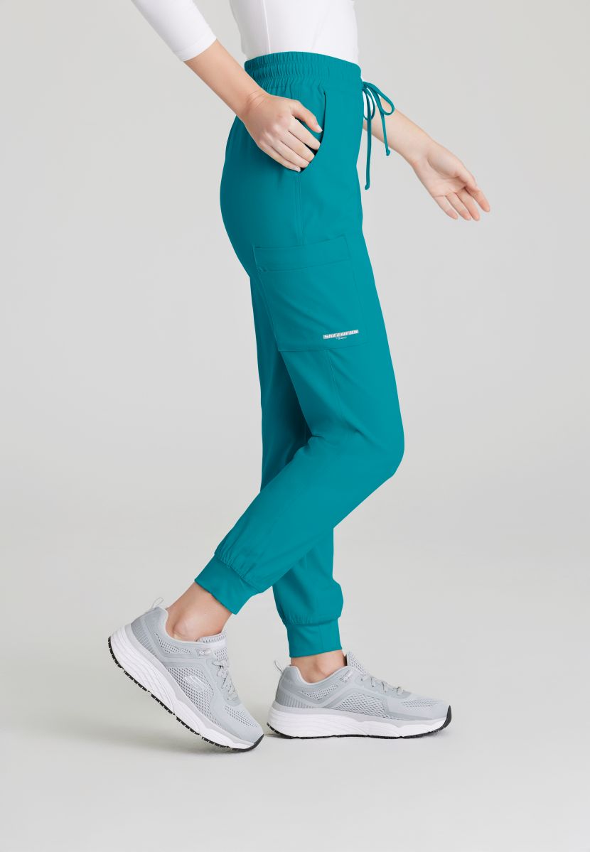 Skechers Theory 4-Pocket Waistband Jogger Pants | Teal