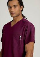 Skechers Structure V-Neck Top | Wine