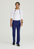 SKECHERS MALE STRUCTURE 4 POCKET ELASTIC WAISTBAND PANT | NAVY
