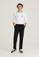 Terrain Men's 6 Pocket Double Cargo Pocket Straight Leg Pant | BLACK