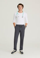 Terrain Men's 6 Pocket Double Cargo Pocket Straight Leg Pant | Pewter Grey