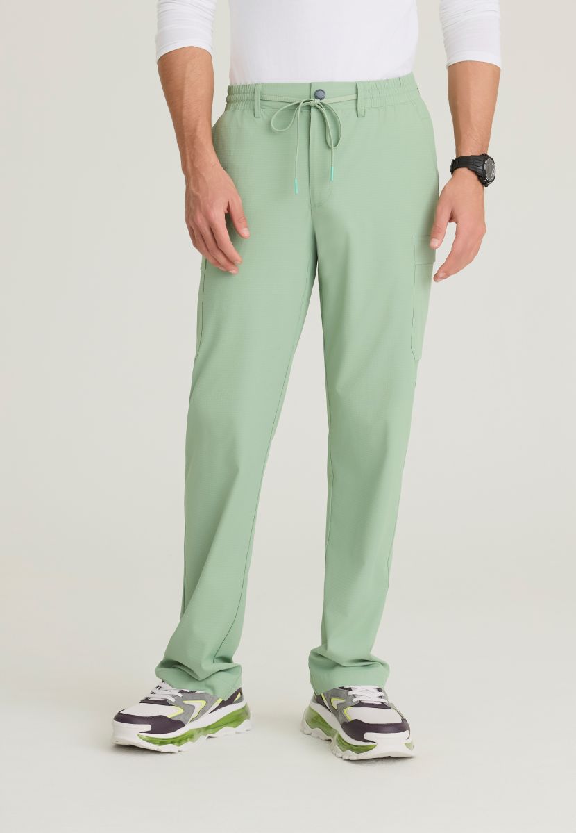 Terrain Men's 6 Pocket Double Cargo Pocket Straight Leg Pant | Field Green