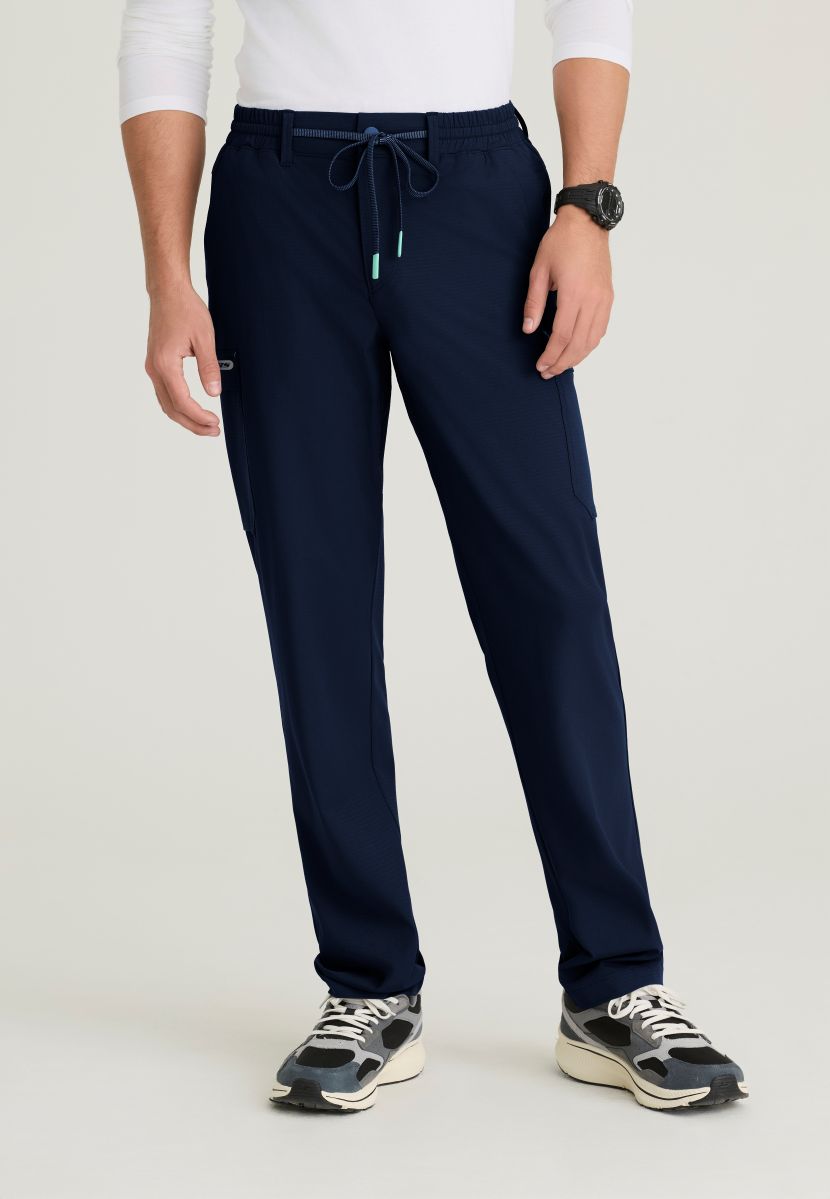 Terrain Men's 6 Pocket Double Cargo Pocket Straight Leg Pant | NAVY