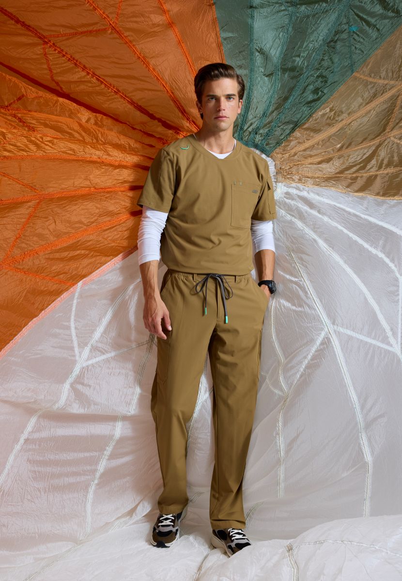 Skechers Station Men's 3 Pocket Round Neck High-Low Hem Top | Duffle