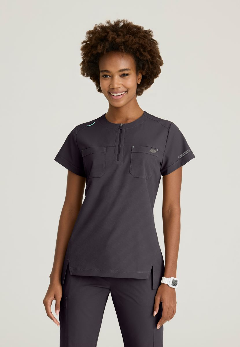 Trek Tuck-In Top | Pewter Grey