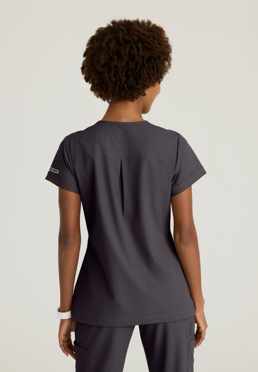 Trek Tuck-In Top | Pewter Grey