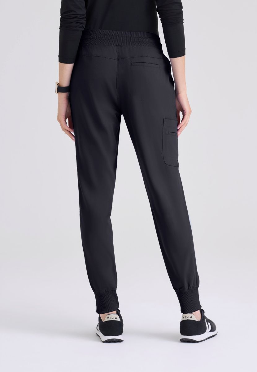 Grey's Anatomy Eden Women's 5-Pocket Cargo Jogger Scrub Pant  | Steel