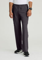 SKECHERS MALE STRUCTURE 4 POCKET ELASTIC WAISTBAND PANT | Pewter Grey