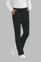 SKECHERS RELIANCE 3-POCKET FLAT FRONT PANTS  | BLACK