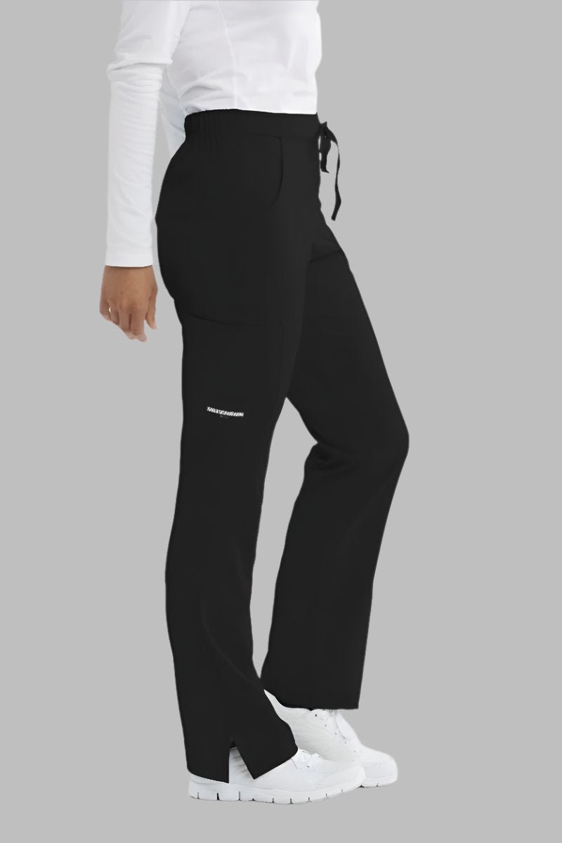 SKECHERS RELIANCE 3-POCKET FLAT FRONT PANTS  | BLACK