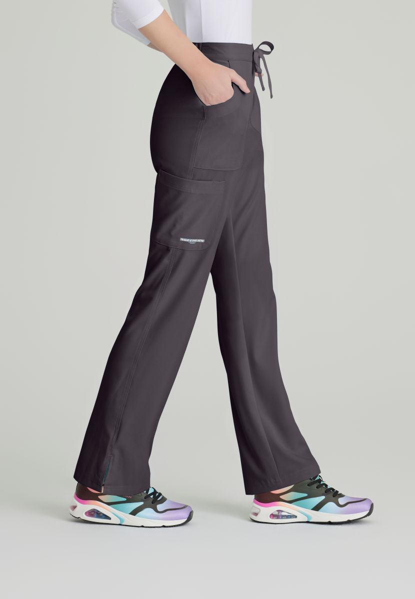 SKECHERS RELIANCE 3-POCKET FLAT FRONT PANTS  | Pewter Grey