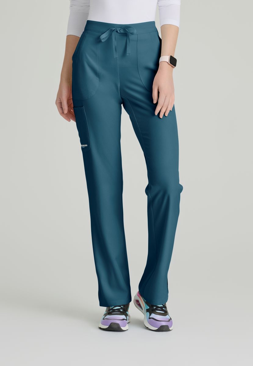 SKECHERS RELIANCE 3-POCKET FLAT FRONT PANTS PETITE (29") LEG LENGTH | Bahama / Caribbean
