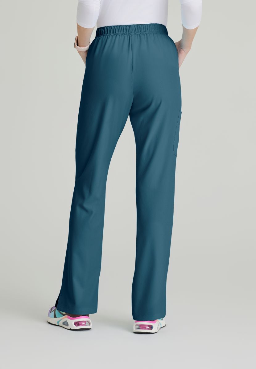 SKECHERS RELIANCE 3-POCKET FLAT FRONT PANTS PETITE (29") LEG LENGTH | Bahama / Caribbean