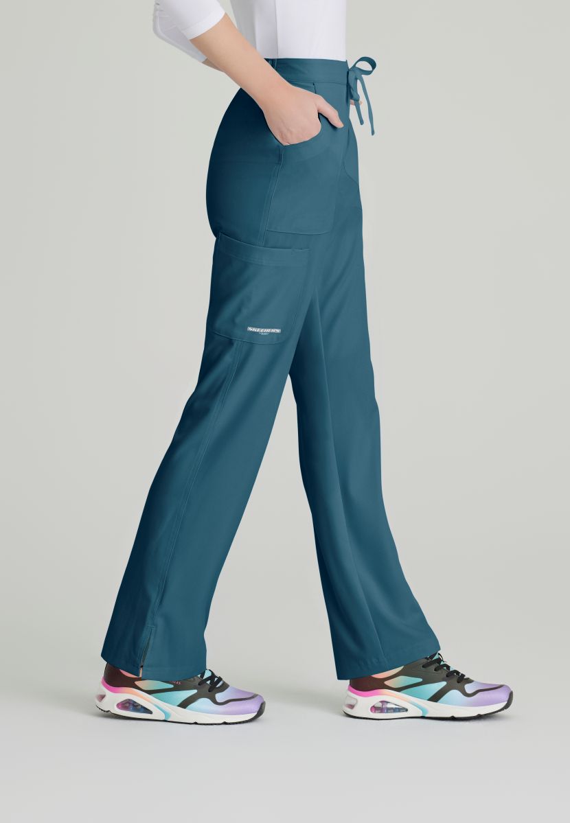 SKECHERS RELIANCE 3-POCKET FLAT FRONT PANTS  | Bahama / Caribbean