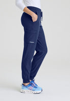 SKECHERS THEORY 4-POCKET WAISTBAND JOGGER PANTS  | NAVY