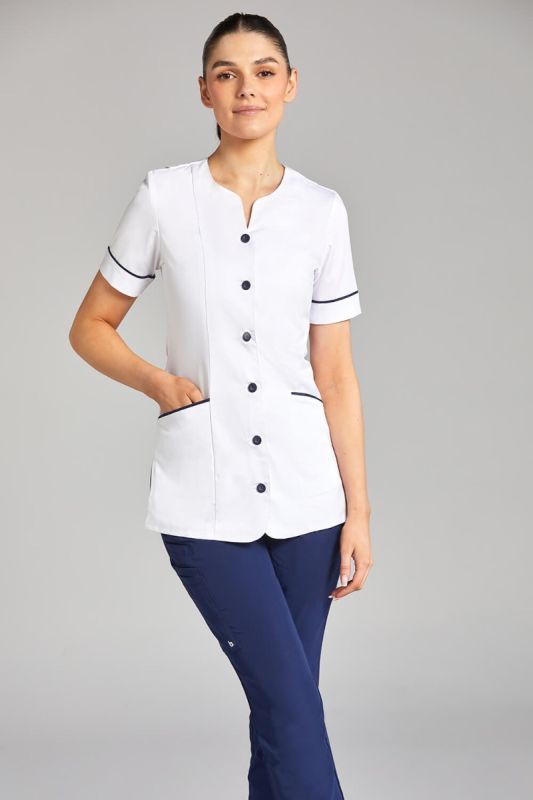 Nursing tunic with front pockets