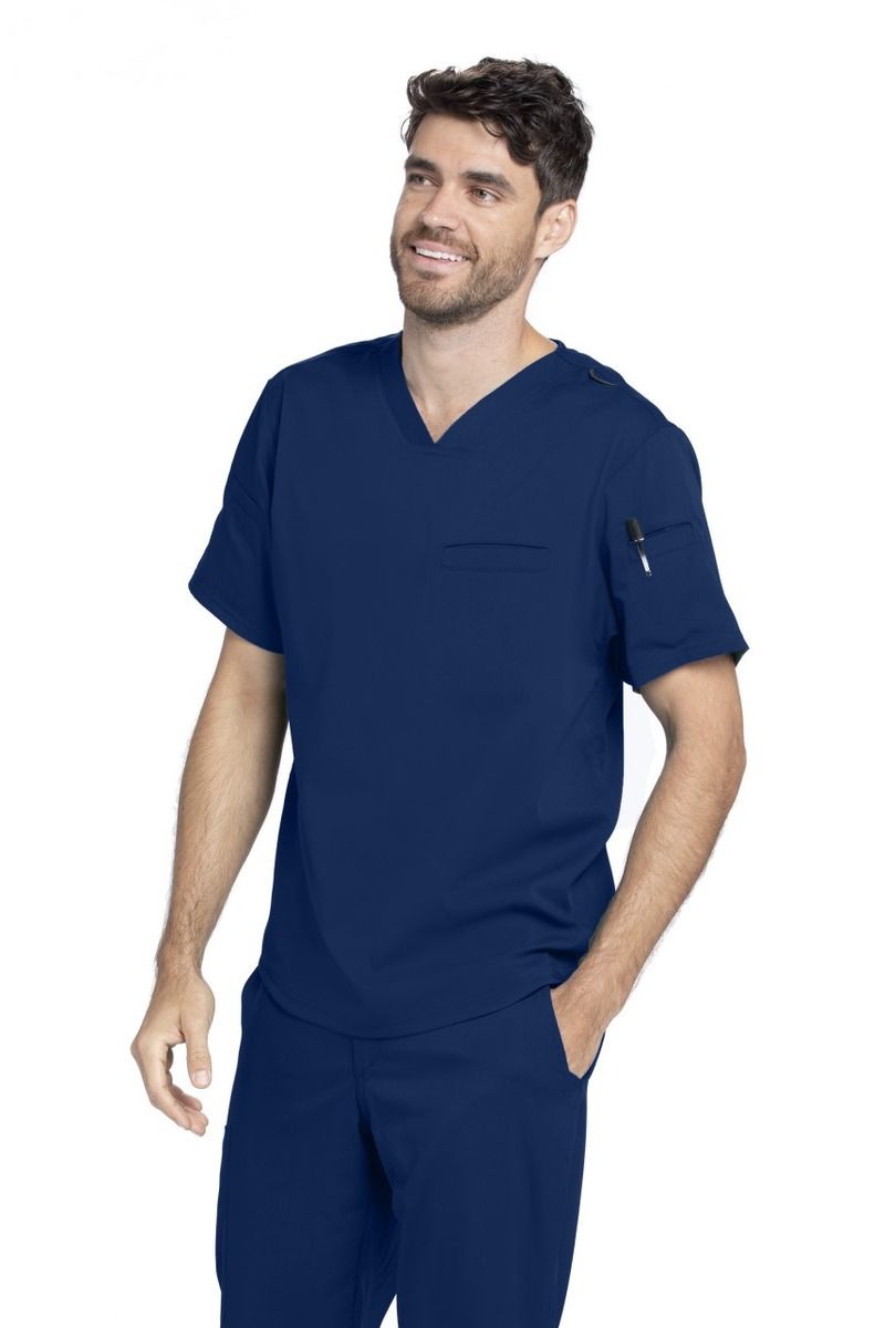 Shop Grey's Anatomy Active Men's 3-Pocket V-Neck Scrub Tops